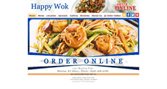 Desktop Screenshot of happywokmantua.com